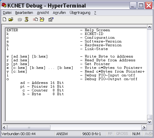 debug menu debug menu