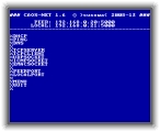 CAOSNET 1.6 Netzwerk Menue * 320 x 256 * (2KB)