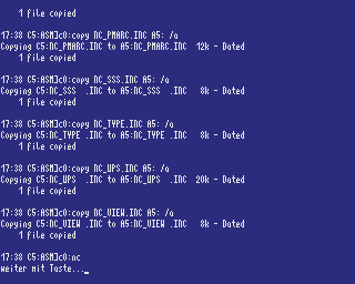 NC - externes Programm