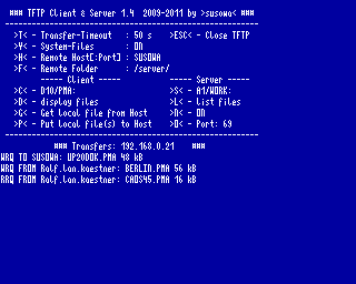 TFTP CPM SERVER TFTP CPM SERVER