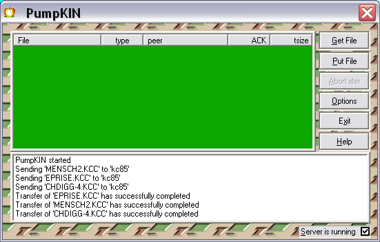 TFTP Windows PumpKIN TFTP Windows PumpKIN